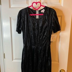 Black Velvet Dress